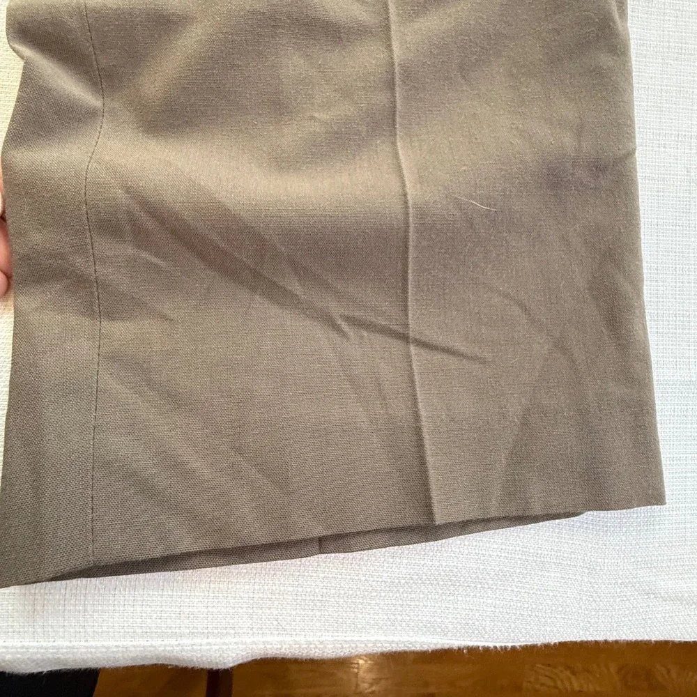 Vintage Gallery Soft Wear Brown Wide Leg Dress Pants High Rise Made in USA 34x34